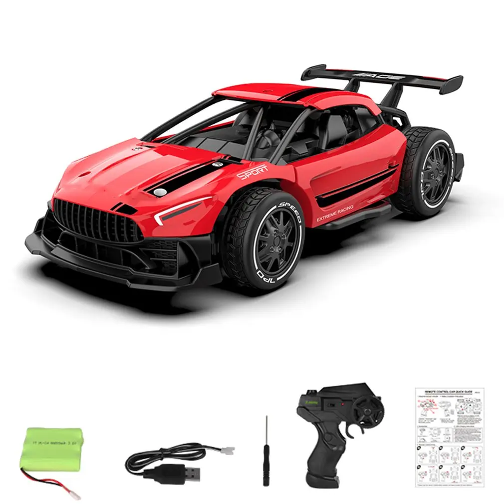 

2.4G 4CH 1/24 Alloy RC Cars Radio Control High Speed Chargable Racing Car Drift Driving Toys For Kids Gift 214A 216A 218A