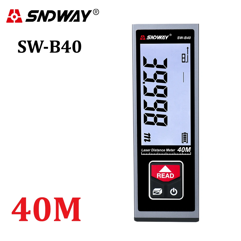 Лазерный дальномер SNDWAY перезаряжаемый цифровой 40 м 50 60 м|Лазерные дальномеры| |