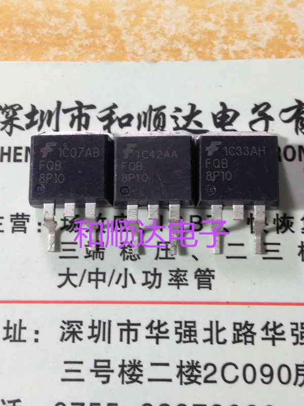 5 шт./лот FQB8P10 PTO-263 800