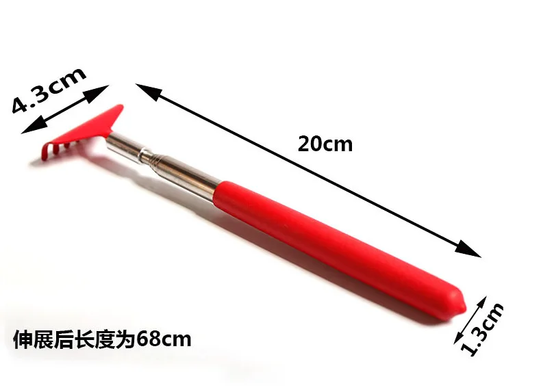 

1pcs Back Scratcher Telescopic Scratching Backscratcher Massager Back Scraper Extendable Telescoping Itch Health Care Relaxation