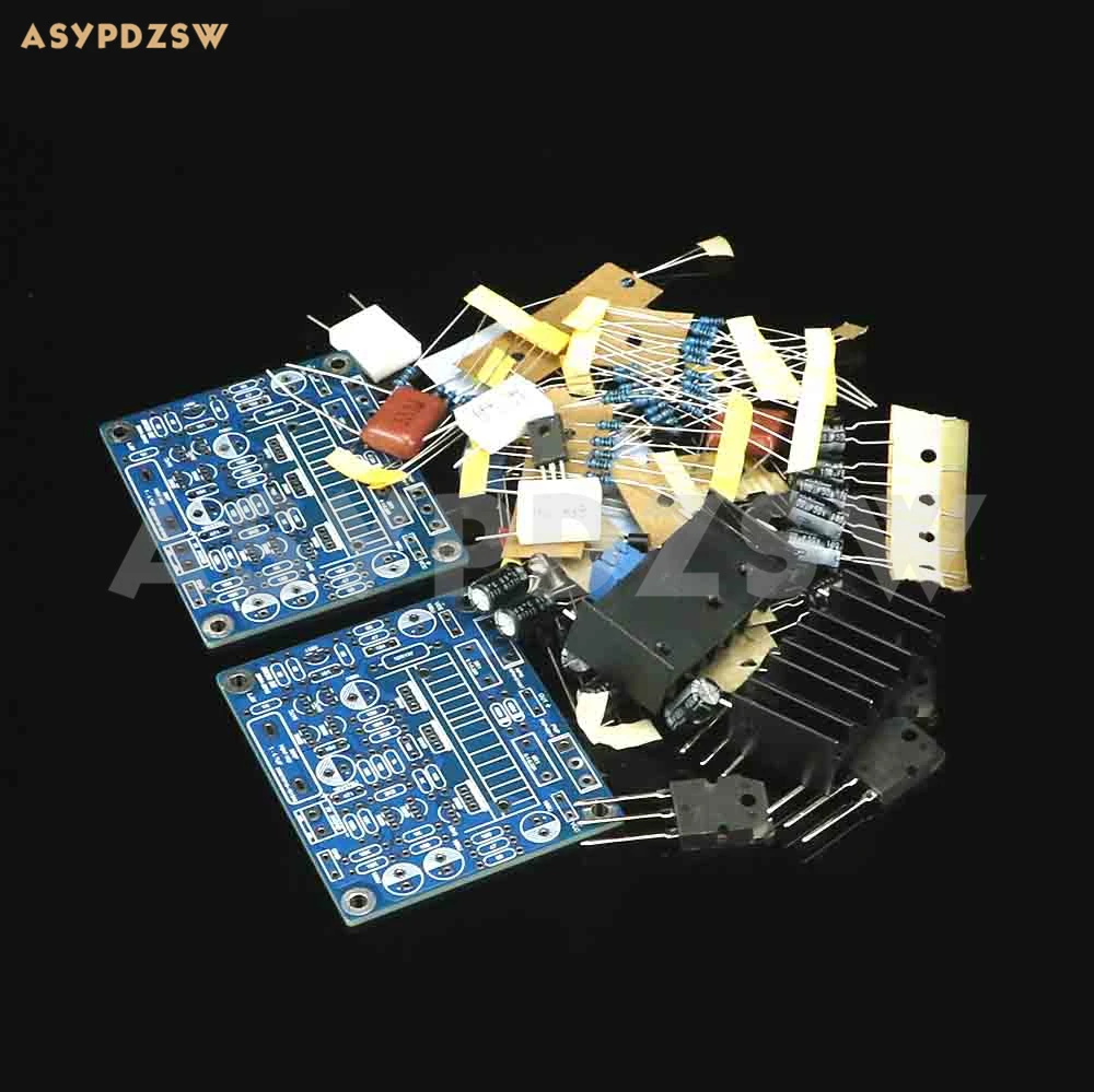 2 CH MX50 SE KTD1047 KTB817 усилитель мощности DIY Kit/готовая плата 100 Вт + Вт|amp kit|power amp kitpower