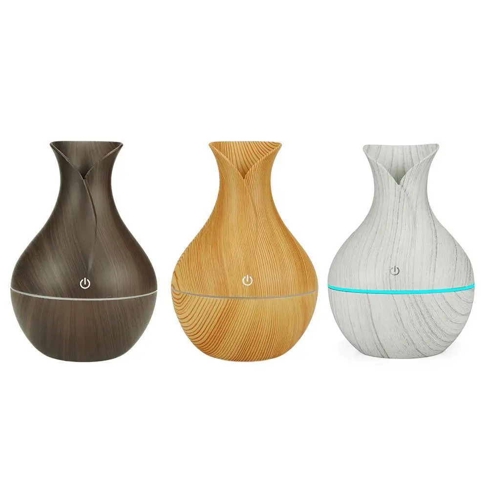 

130ml USB Electric Air Humidifier Aroma Diffuser with Aromatherapy Mist Oil LED lights For Home Maker Diffuser Essential J0B4