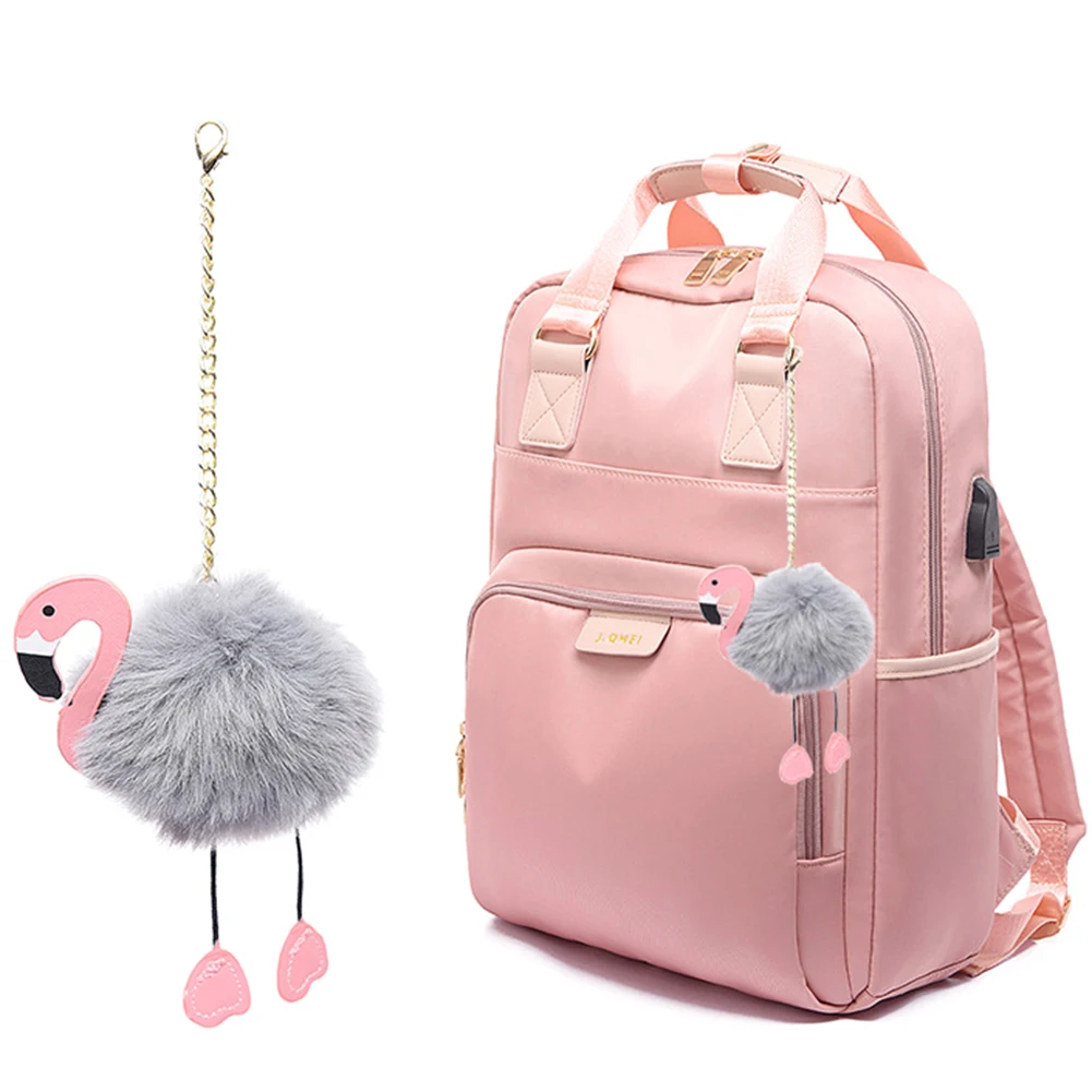 Водонепроницаемый повседневный рюкзак из ткани Оксфорд с USB зарядкой для