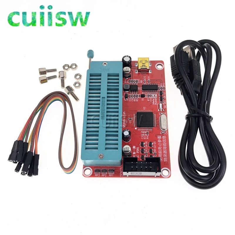 USB PIC SP200S SP200SE программатор для ATMEL/MICROCHIP/SST/ST/WINBOND | Электронные компоненты и