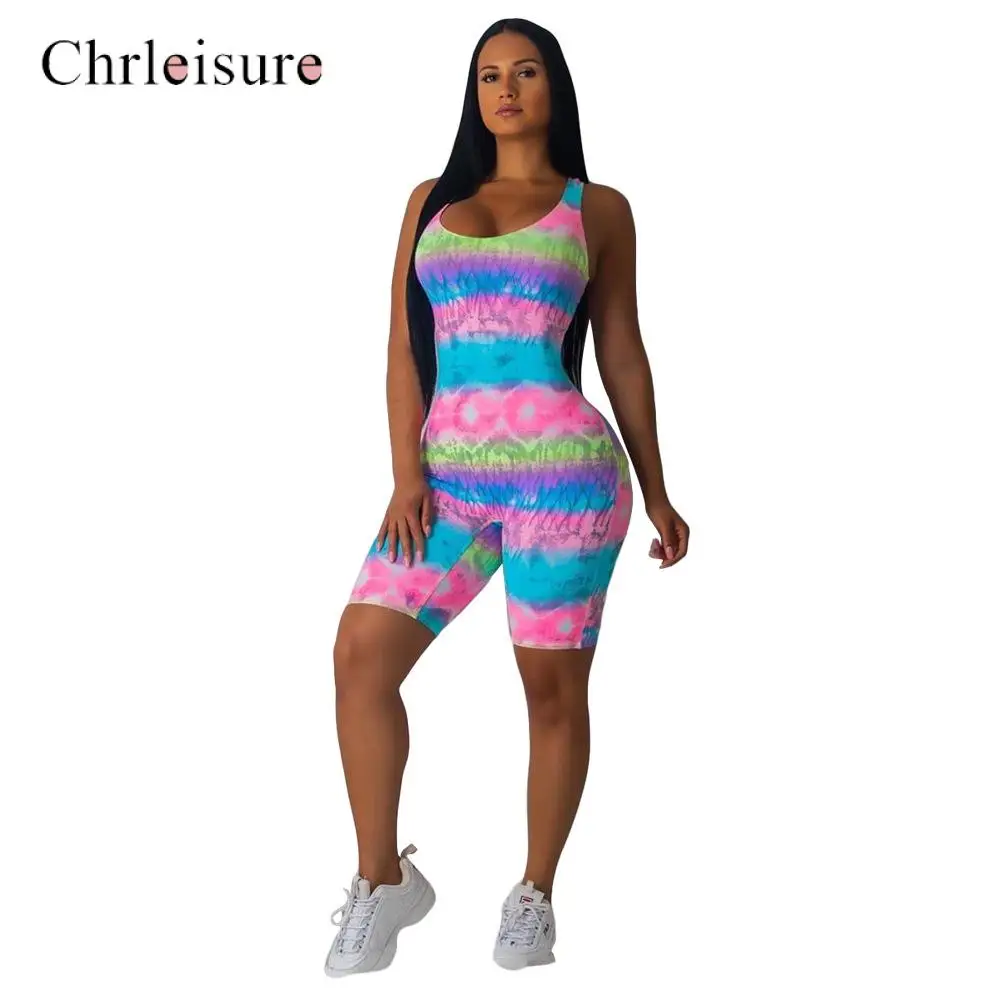 Женский эластичный обтягивающий комбинезон с открытой спиной