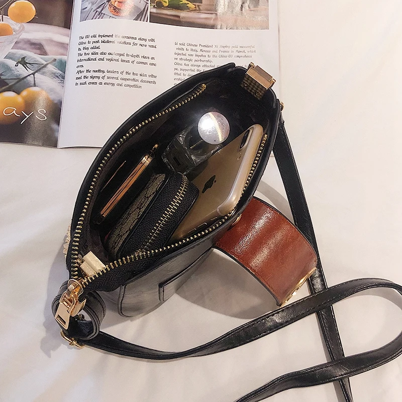 Уличный клатч RUWB для девочек милый Дамский кошелек с цепочками в стиле ретро