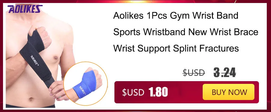 Aolikes 1 пара спортивный наручный браслет поддержка запястья скобка Sweatband защита Спорт теннис сквош бадминтон тренажерный зал ручной защитный напульсник