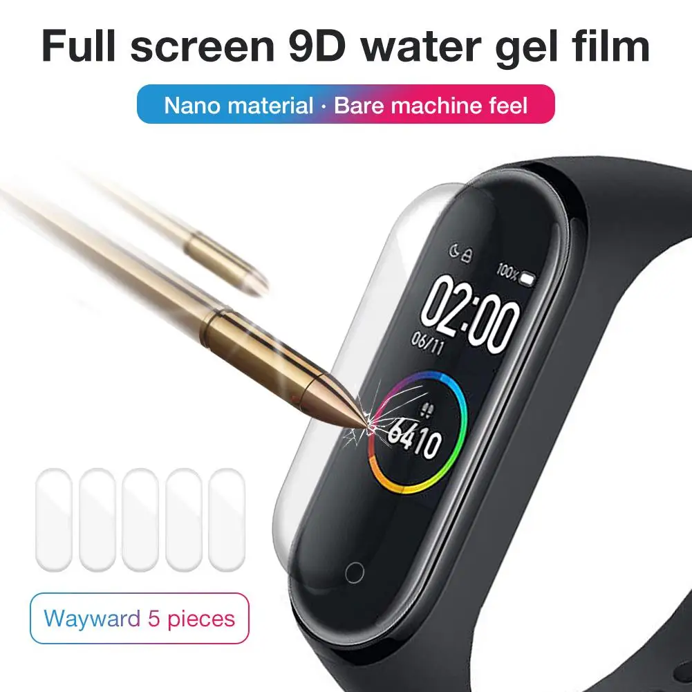 Высокопроницаемая пленка для браслета Xiaomi 4 полноэкранная 3d-пленка HD