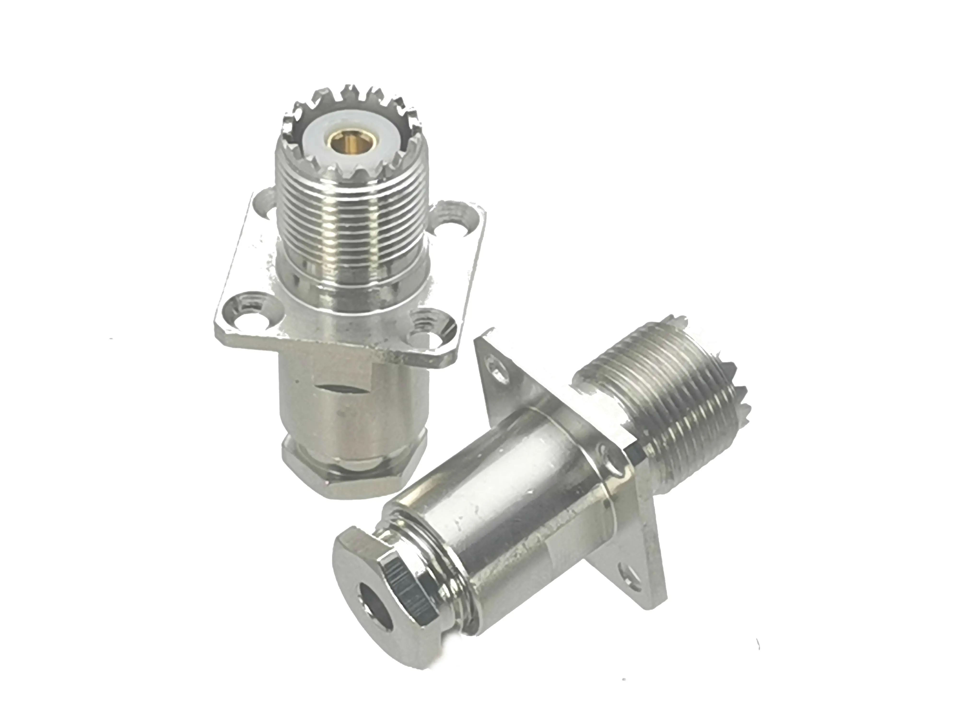 1 шт. коннектор UHF SO239 женский Джек 4 отверстия фланцевый зажим RG58 RG142 LMR195 RG400