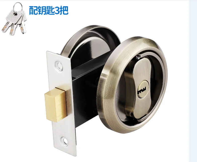 Замок для раздвижной двери балкона скрытый Невидимый замок внутренних помещений