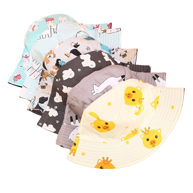 Панама ведро для мужчин и женщин летняя с мультяшным принтом желтая шляпа Бобом в