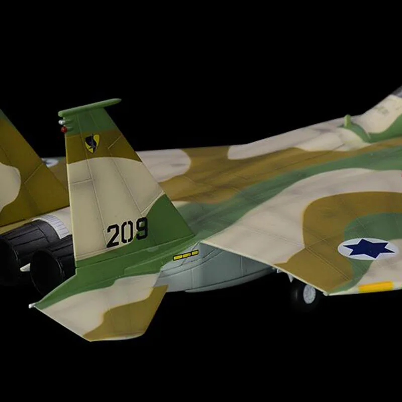 1/72 весы Lockheed Martin F15I aushan F 15 военный истребитель самолет с базой сплав модель самолета игрушка для взрослых дисплей коллекция