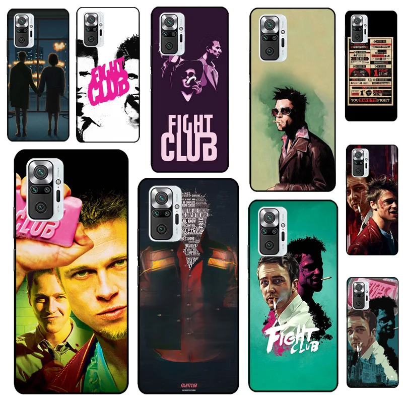 Buy Fight Club Case For Xiaomi Redmi Note 11 10 Pro 9 8 8T 9S 10S 11S Phone Cover 9A 9C 9T on