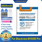 LOSONCOER 5600 мАч, 466182PU BV 5500 BV5500 Батарея для Blackview BV5500 Pro 5,5 