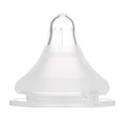 Силиконовая гелевая бутылочка для кормления с широким горлышком, соска для прорезывателя для младенцев, бутылочка для прорезывателя