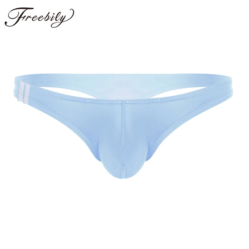 Лидер продаж пикантные мужские стринги трусы тонкое нижнее белье из ледяного