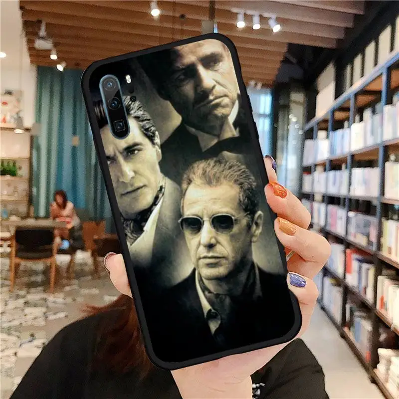 

American movie father god star Phone Cases For Huawei honor Mate P 9 10 20 30 40 Pro 10i 7 8 a x Lite nova 5t Soft silicone