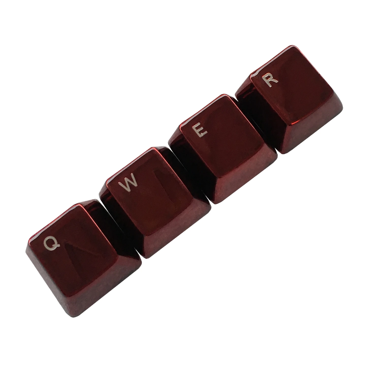 Красная стандартная QWER клавиатура OEM профиль Cherry MX колпачки для переключатели