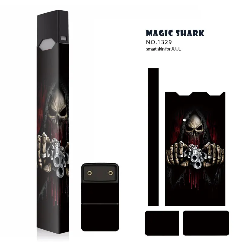 Лидер продаж 2019 защитный чехол с изображением интеллектуального черепа для JUUL