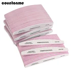 Пилка для ногтей профессиональная 100, серая, с песочным напылением, баффер, бумага для ногтей, инструменты для маникюра, акриловая пилка для ногтей, 100180 шт.