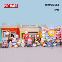 pop mart whole box bobo and coco a little store series blind box figure action figure birthday gift kid toy free shipping