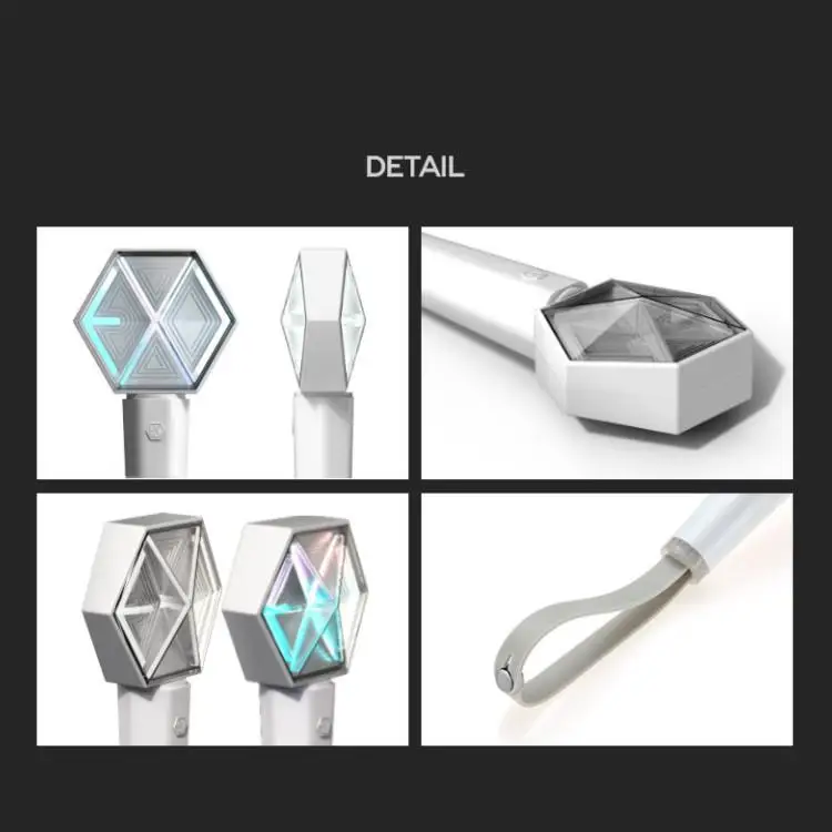 

Studyset KPOP EXO OFFICIAL FANLIGHT Ver.3 Stick Lamp Bluetooth Concert Lamp Hiphop Light Stick Fans Collection Lightstick