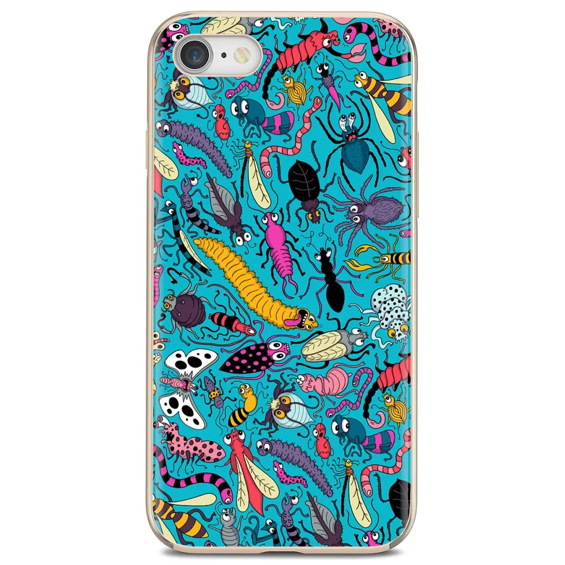 Силиконовый чехол для iPhone iPod Touch 11 12 Pro 4 4S 5 5S SE 5C 6 6S 7 8 X XR XS Plus Max 2020 Детские Монстры в