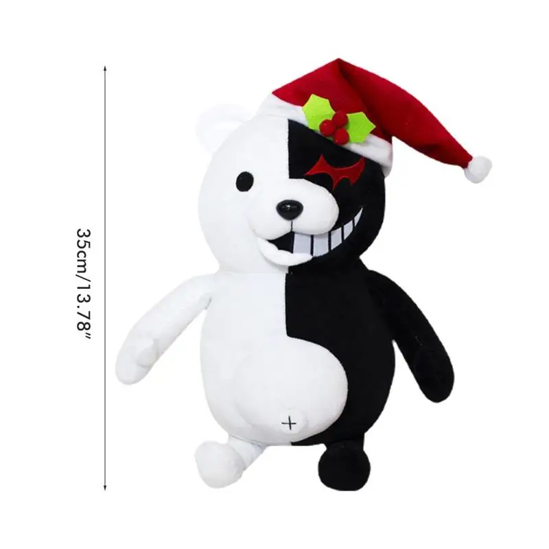 Новинка Монокума из Супер данганронпа 2 черно-белый медведь плюшевая игрушка