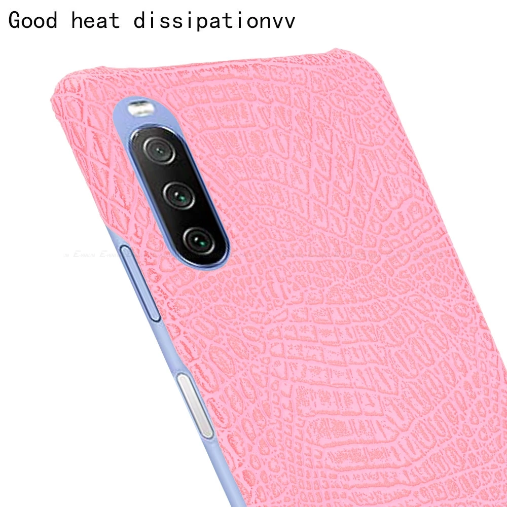Змеиный чехол из крокодиловой кожи для Sony Xperia Ace 10 8 Lite 5 1 II III XA2 Plus XA XA1 Ultra L4 L3 L2 L1