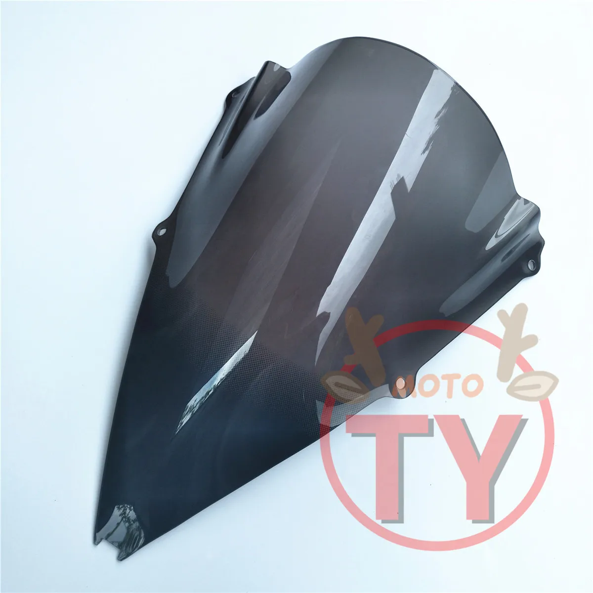 Motorcycle High Quality For Aprilia RSV4 10-14 2010-2014 Windshield Smoke Black Windscreen Modification Spoiler Accessories