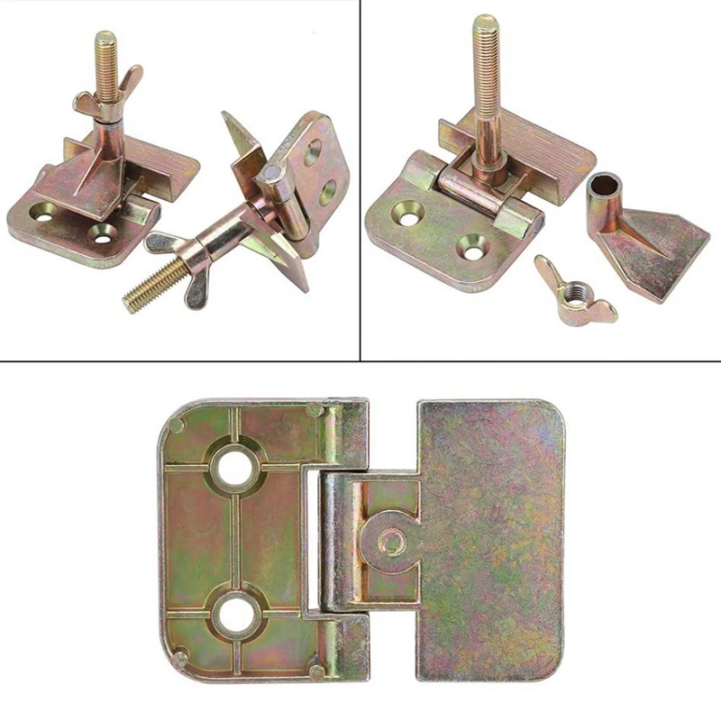 Hot Sale 2 Pcs/Set Butterfly Hinge Clamp Silk Screen Printing Metal Diy Hobby Tool | Обустройство дома