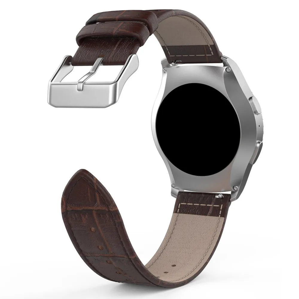 Мягкий силиконовый сменный спортивный ремешок для samsung Watch серии кожаный Galaxy gear S2