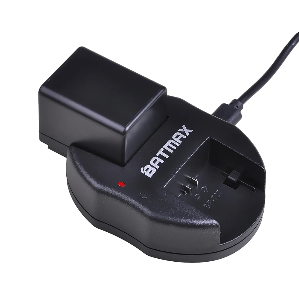 2 шт. аккумулятор BP 727 BP727 + USB двойное зарядное устройство для Canon фотокамера VIXIA HF R30