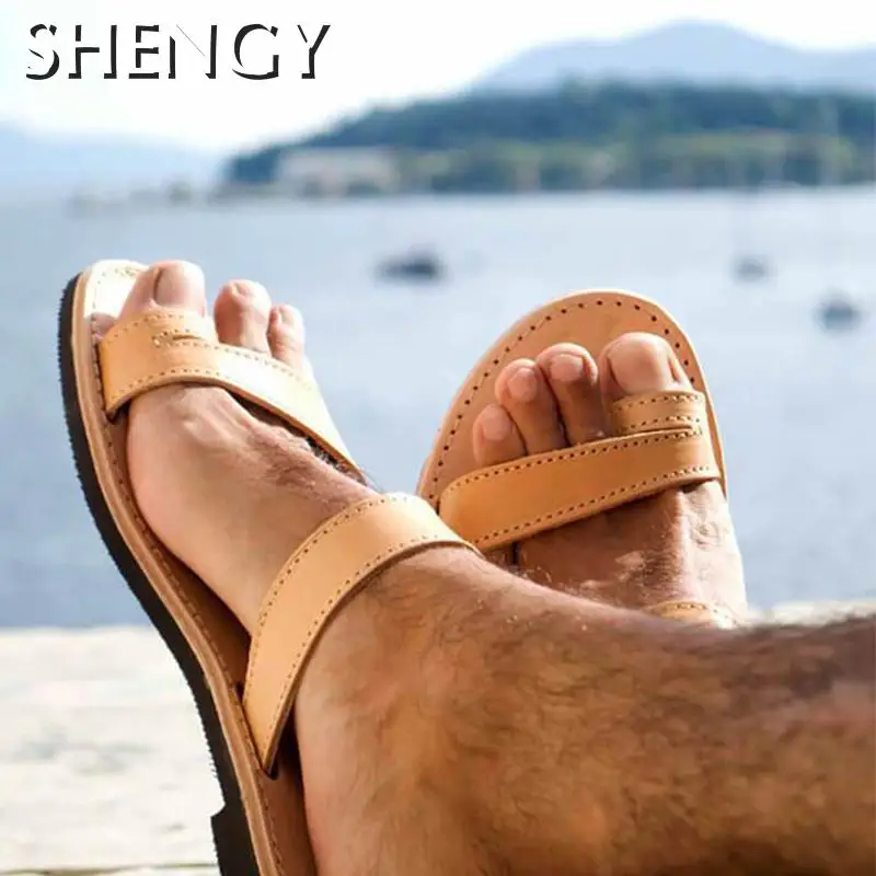 2020 летние сандалии мужская обувь унисекс летняя повседневные пляжные сшитые