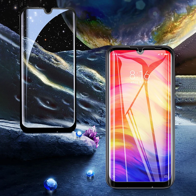 Hacrin для Xiaomi Redmi Note 7 закаленное стекло HD гладкая полностью Защитная пленка экрана |