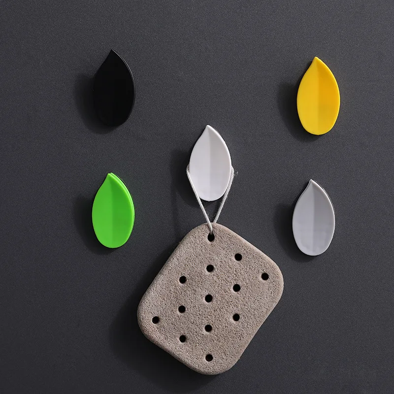 

Creative Cute Bathroom Kitchen Door Back Strong Nailless Hook Wall Seamless Hook Clothes Hook over the door hooks for hanging