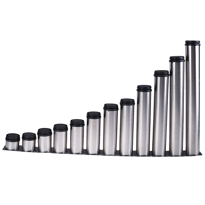 1 шт. ножки для мебели из нержавеющей стали регулируемые шкафа круглые трубки