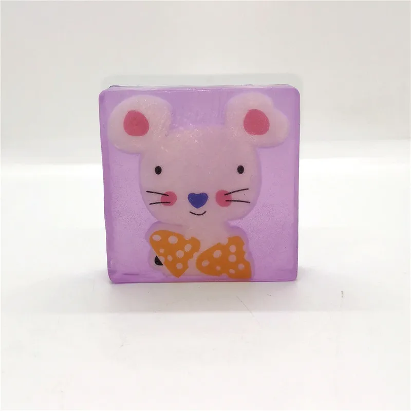 

Cartoon Handmade Sea Salt Soap Animal Fruit Fragrant Sterilization Soap Moisturizing Kids Bath Hand Washing Soap Bathroom Supply