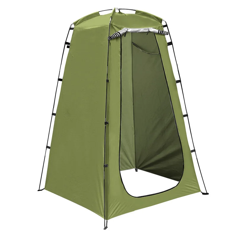 Outdoor Camping Tent Portable Shower Bath Changing Fitting Room Rain Shelter Single Camping Beach Privacy Toilet Tents