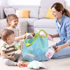Детская Портативная сумка для хранения пляжных игрушек, складной органайзер для одежды и полотенец, мешок для хранения