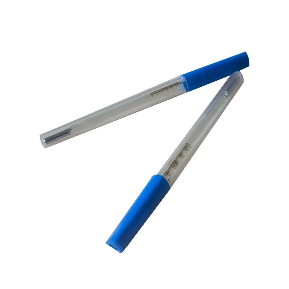 10 pcs/pack Medical Glass Mercury Thermometer To Measuring Body Temperature Home Ourdoor Health fever monitor Tools | Спорт и