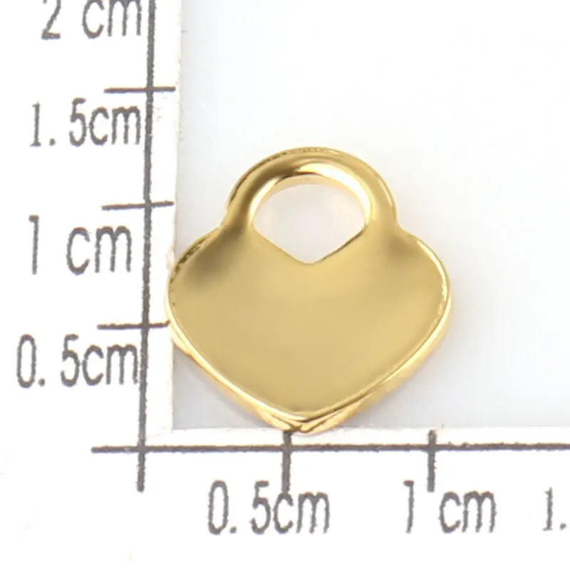 

20pcs Stainless Steel Accessory heart Key Pendant heart Key Pendants Suitable DIY Jewelry Making Earring Bracelet Necklace HXD