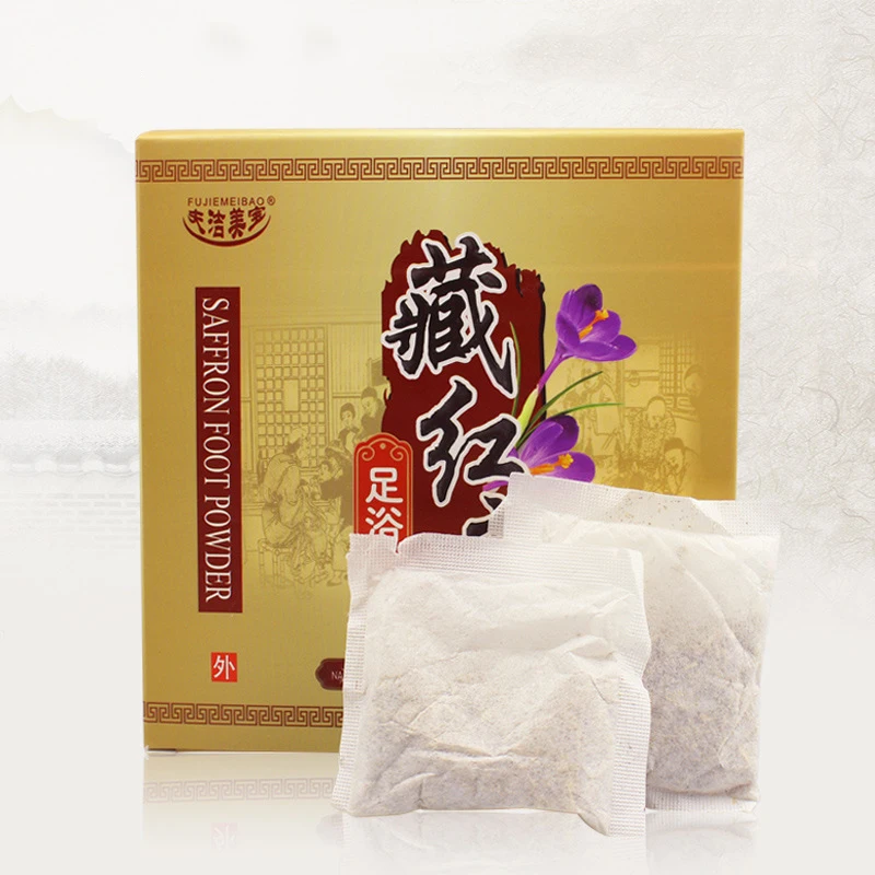 20pcs Foot Bath Powder Spa Pack Herbal Wormwood Hot Chinese Medicine Body Care Relieve Fatigue Anti Insomnia Health |