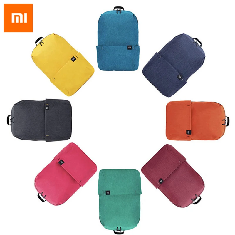 Xiaomi Mi рюкзак 10л сумка 8 цветов 165 г городской Досуг Спортивный нагрудный пакет сумки для мужчин и женщин маленький размер плеча Unise