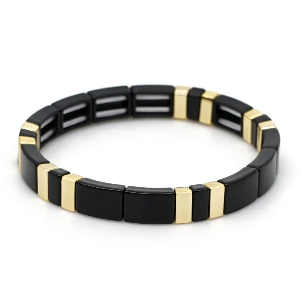Браслеты shinus, мужские, эмаль, плитка, бусины, браслет, Pulseras Mujer Moda,, золотые ювелирные изделия, для женщин, модные, любовные буквы, браслеты, подарки