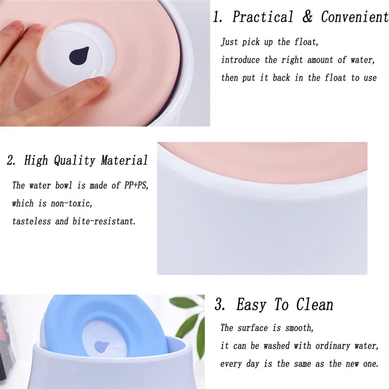 Поилка для домашних животных миска питьевой воды собак не мокрый рот кошек и