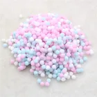 500 шт.пакет разноцветные 8 мм помпоны шарики для DIY вечерние дома сада свадебное украшение одежды Швейные Детские игрушки аксессуары