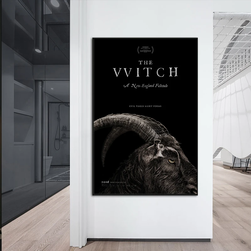 Плакат со сценами из фильмов The Vvitch холст постер кролик орел коза печать живопись