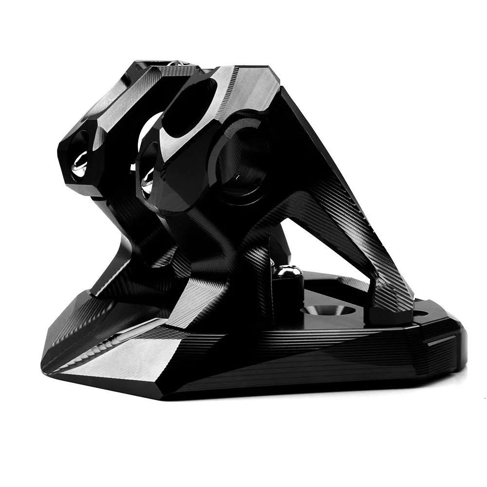 SMOK для Yamaha NMAX155 аксессуары для мотоциклов CNC ручка для мотоцикла из алюминиевого сплава зажим для сиденья Riser красный черный титан золото