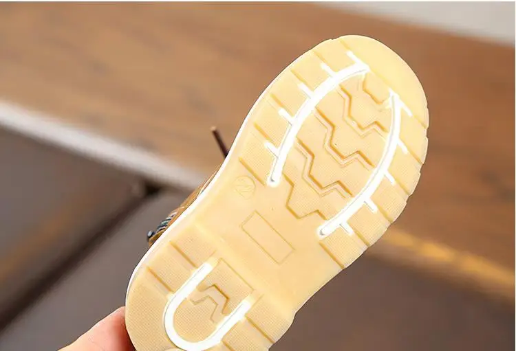 COZULMA Winter Baby Boys And Girls Shoes Boots Kids Fashion Snow Boots Children Warm Plush Cotton Thick Soft Shoes for 1-8 Years